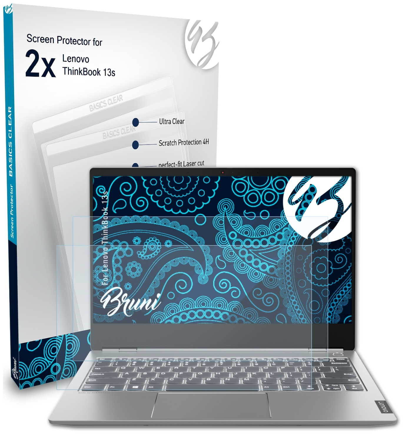 ThinkBook Lenovo Schutzfolie(für BRUNI 2x Basics-Clear 13s)