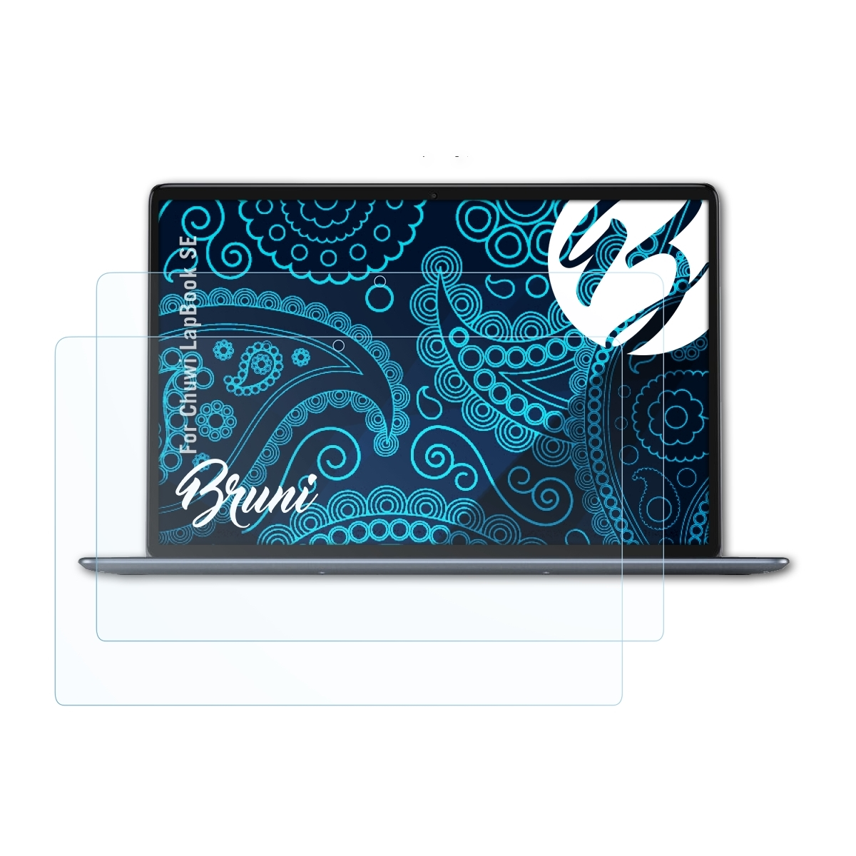 BRUNI 2x Basics-Clear Schutzfolie(für SE) Chuwi LapBook