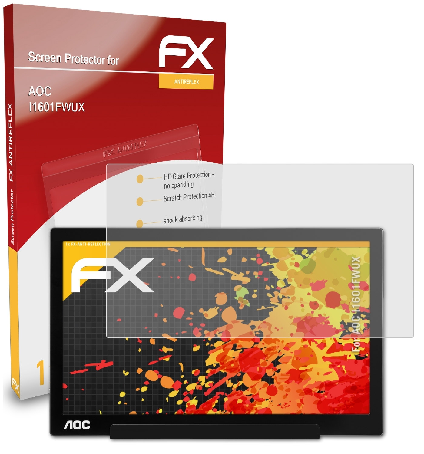 Displayschutz(für ATFOLIX I1601FWUX) FX-Antireflex AOC