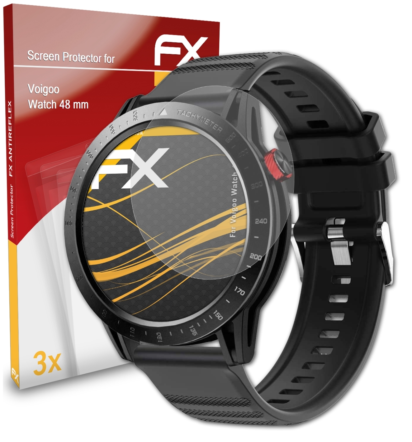 Displayschutz(für mm) Voigoo FX-Antireflex ATFOLIX 48 3x Watch