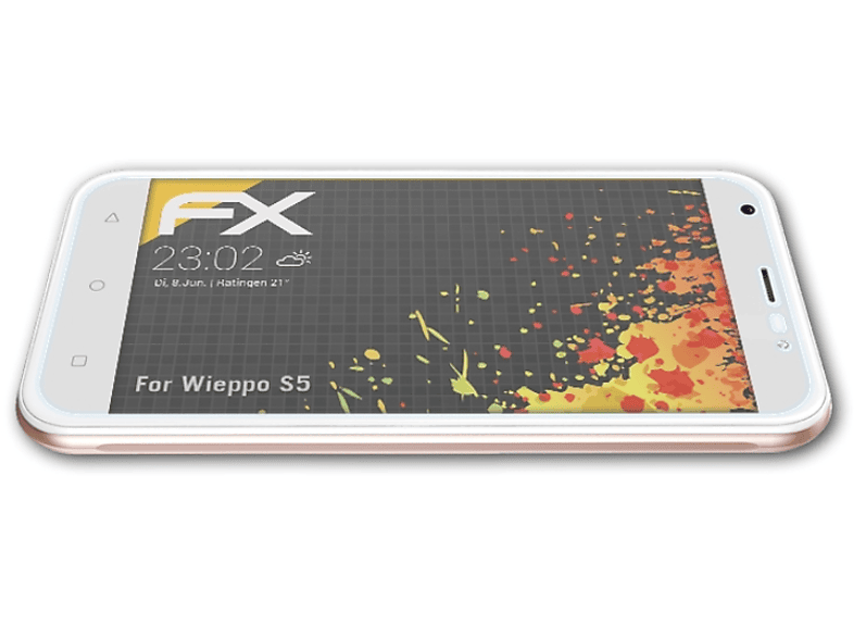ATFOLIX 3x FX-Antireflex Displayschutz(für Wieppo S5)