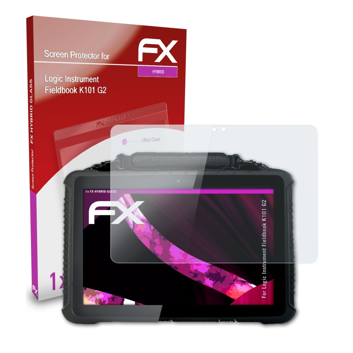 Instrument Fieldbook FX-Hybrid-Glass Logic G2) ATFOLIX Schutzglas(für K101
