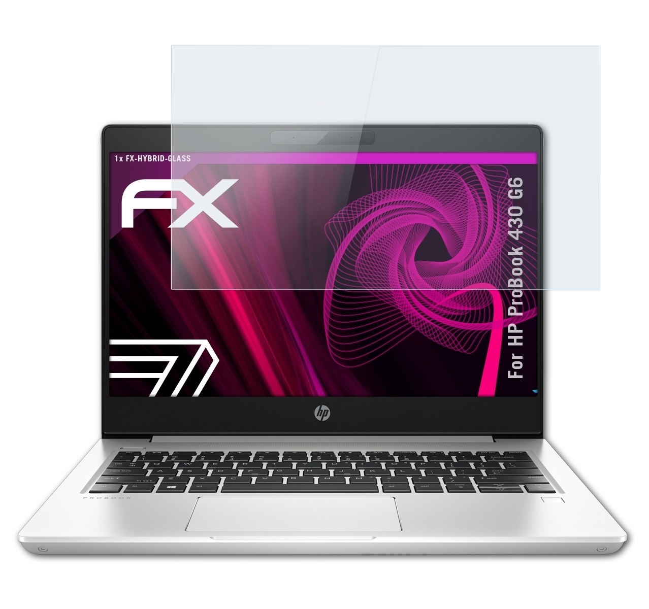 ATFOLIX FX-Hybrid-Glass Schutzglas(für ProBook HP G6) 430