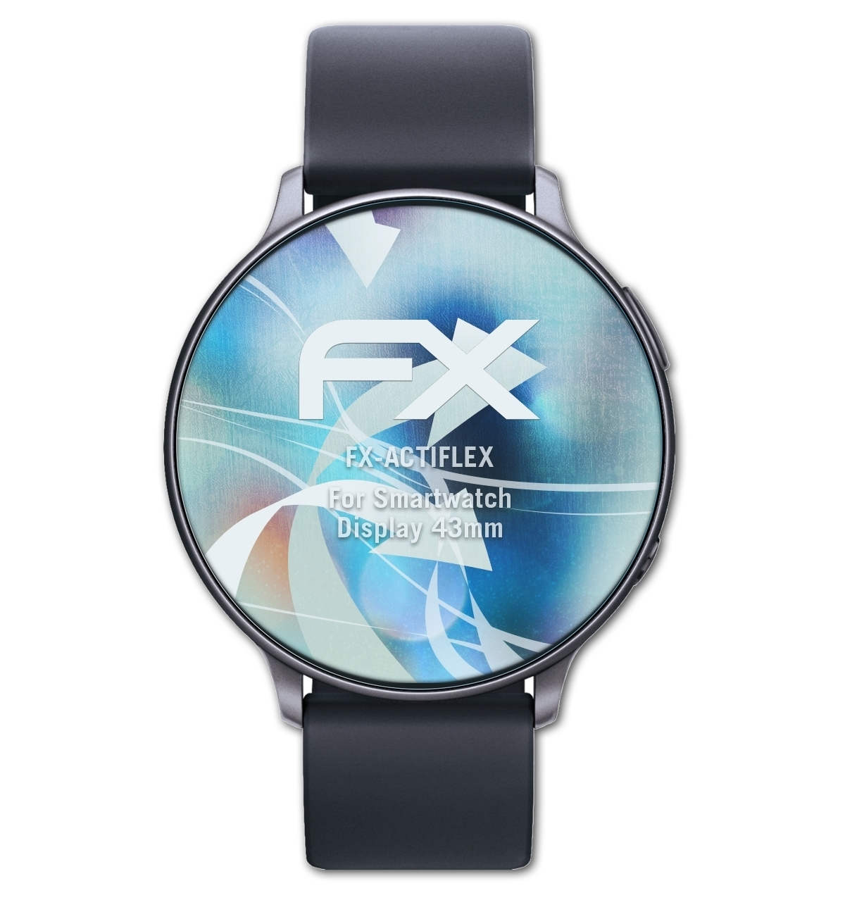 FX-ActiFleX Display Displayschutz(für 3x ATFOLIX Smartwatch (43mm))