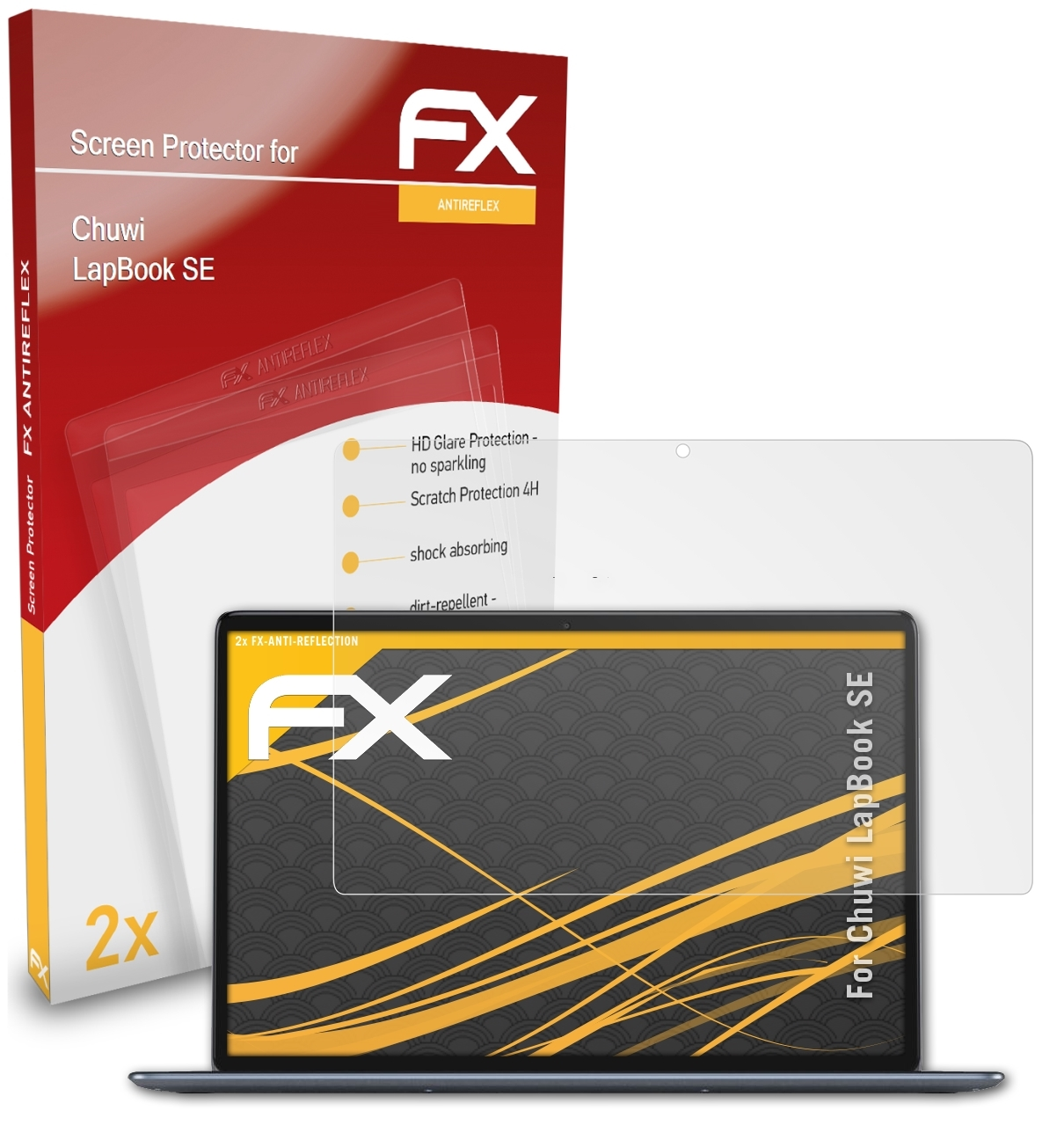 Displayschutz(für LapBook 2x FX-Antireflex SE) ATFOLIX Chuwi