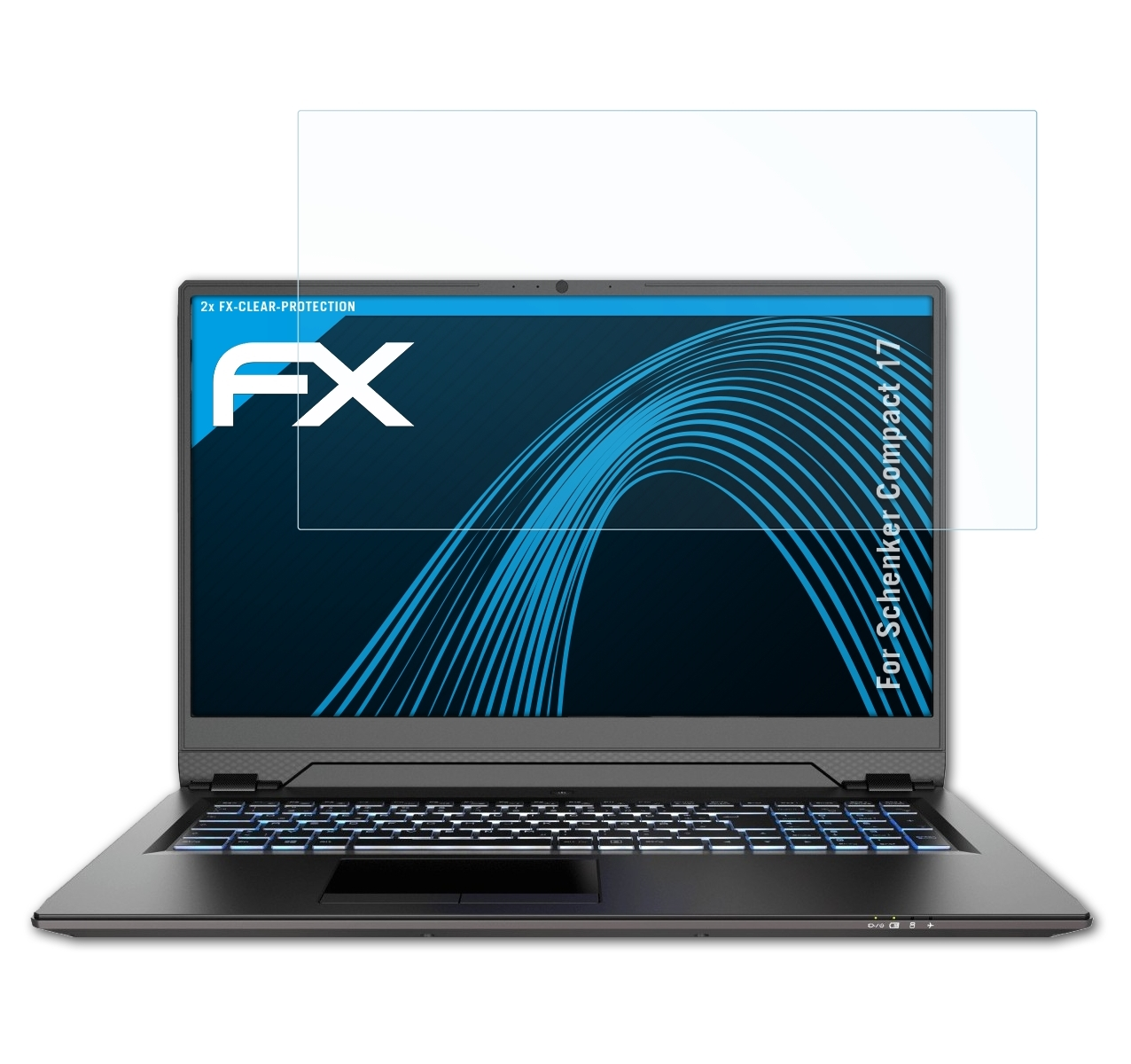 ATFOLIX 2x FX-Clear Schenker 17) Displayschutz(für Compact