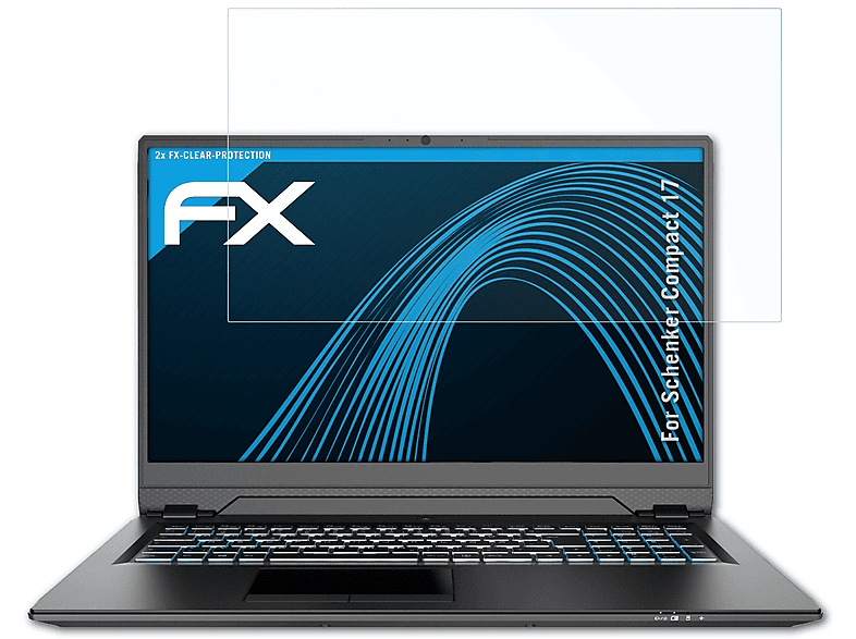 ATFOLIX 17) Displayschutz(für FX-Clear Schenker Compact 2x