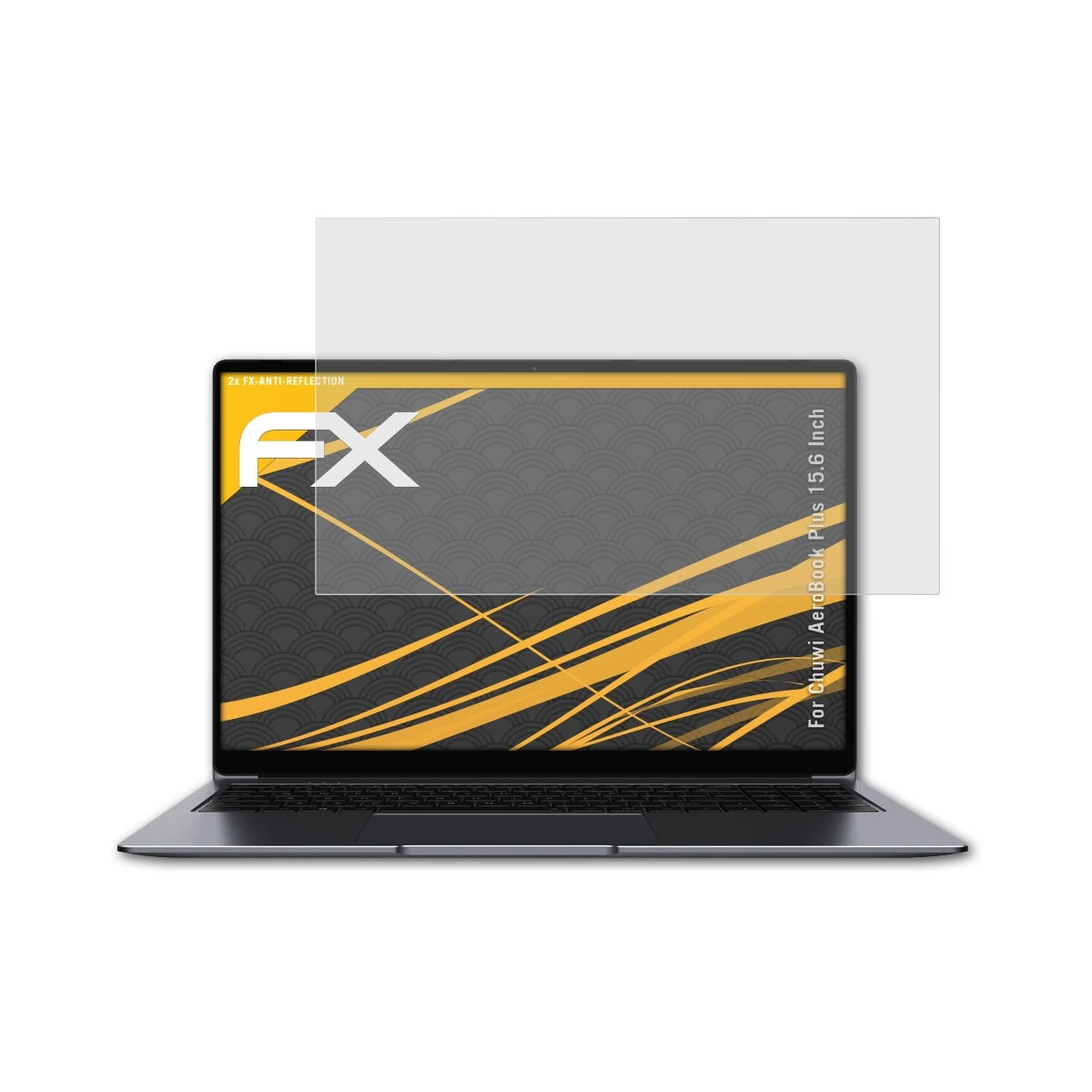 ATFOLIX 2x FX-Antireflex Displayschutz(für (15.6 Inch)) Chuwi AeroBook Plus