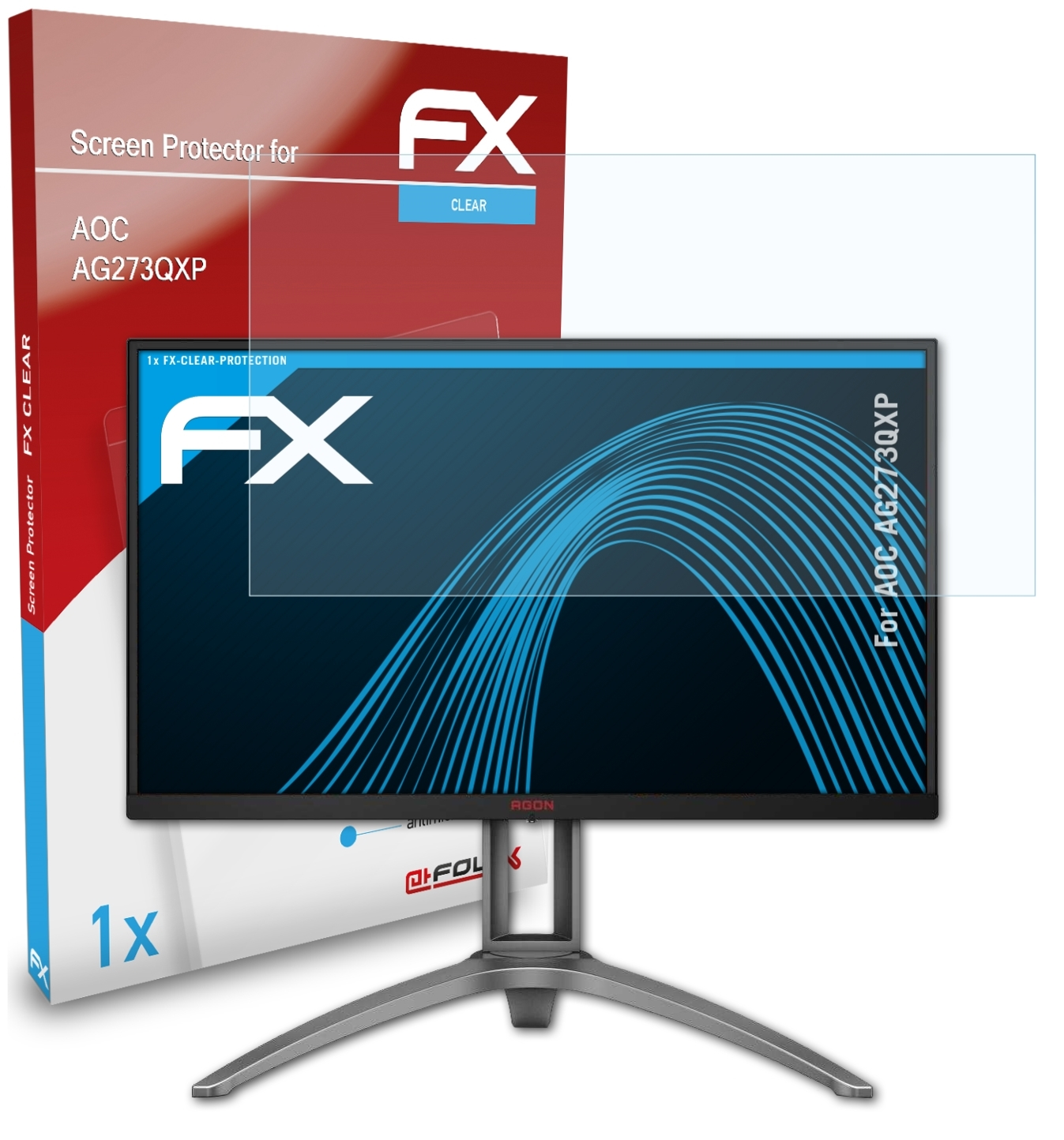 ATFOLIX AOC FX-Clear Displayschutz(für AG273QXP)