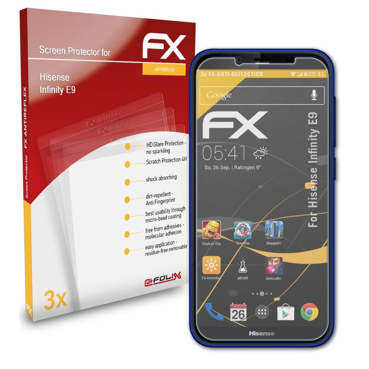 FX-Antireflex 3x Infinity Displayschutz(für E9) Hisense ATFOLIX