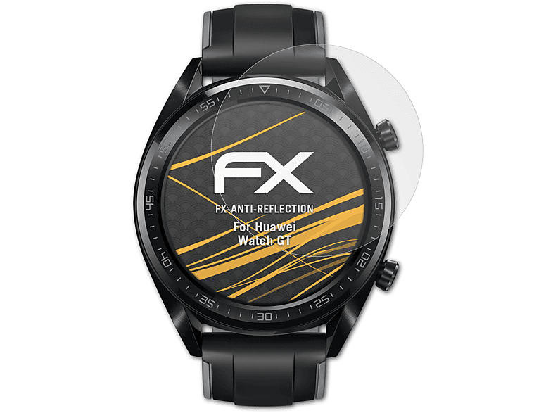 ATFOLIX 3x FX-Antireflex Displayschutz(für Huawei Watch GT)