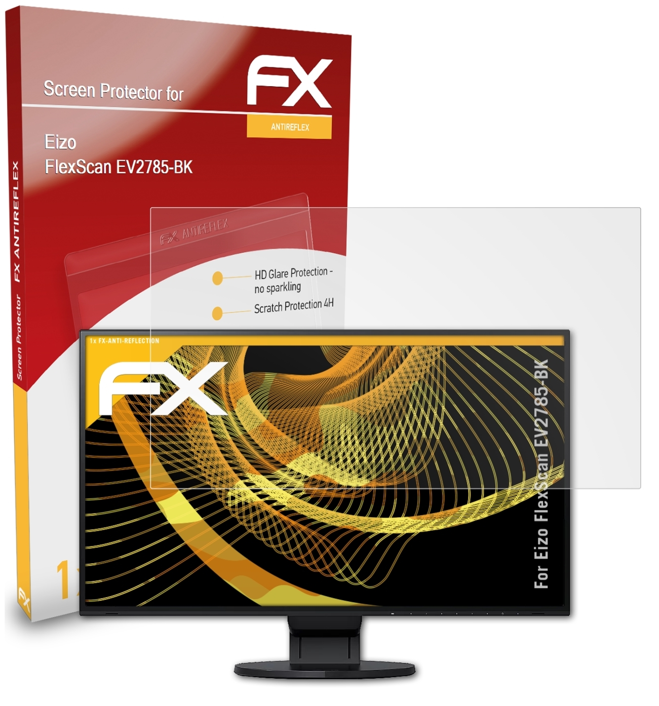 EV2785-BK) FX-Antireflex Displayschutz(für FlexScan ATFOLIX Eizo