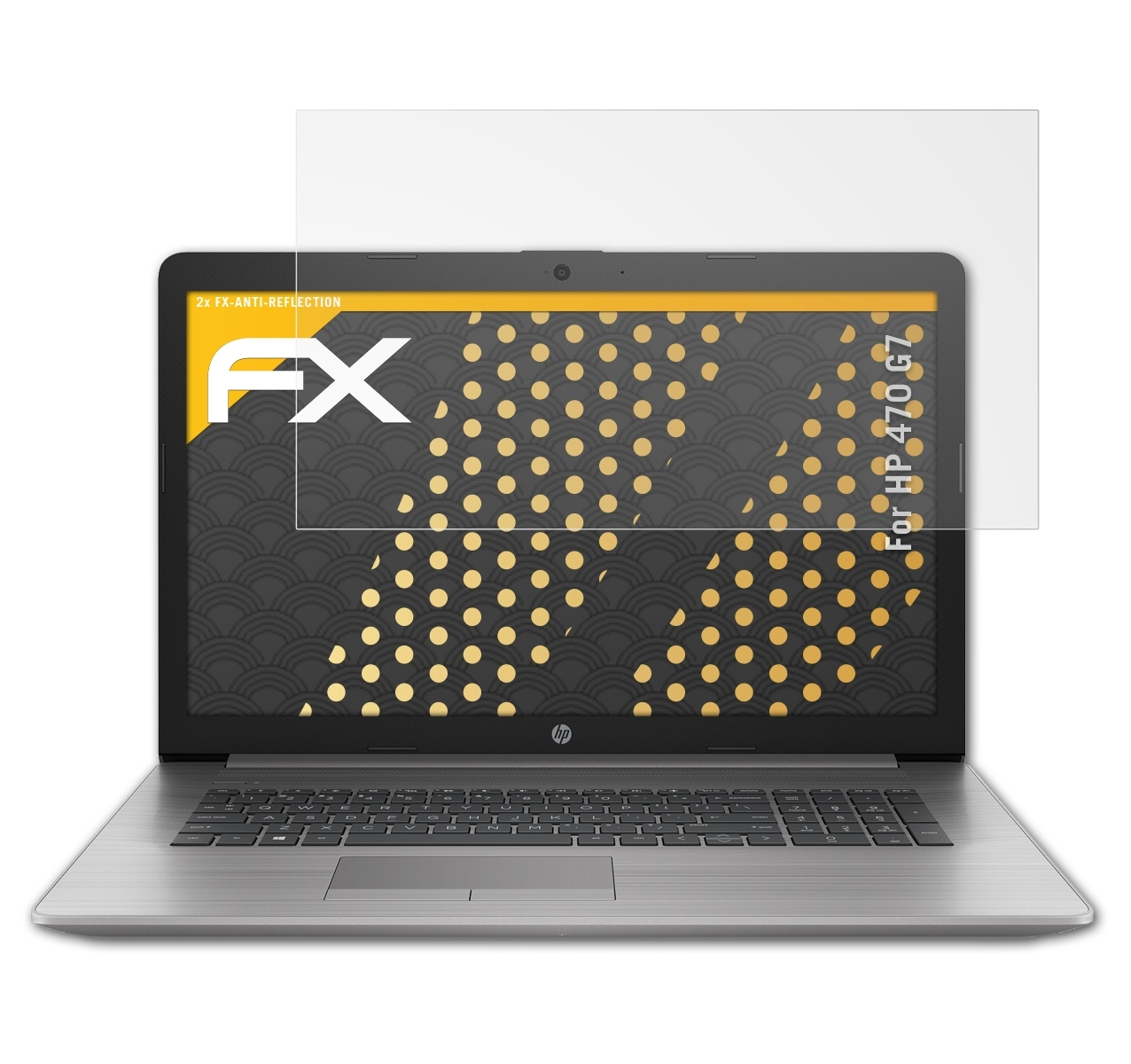 ATFOLIX FX-Antireflex HP 470 2x G7) Displayschutz(für