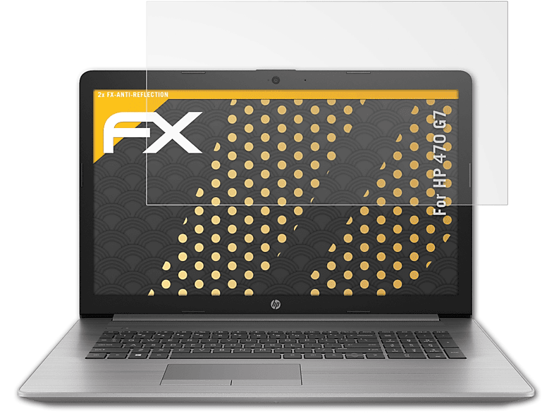 ATFOLIX FX-Antireflex HP 470 2x G7) Displayschutz(für