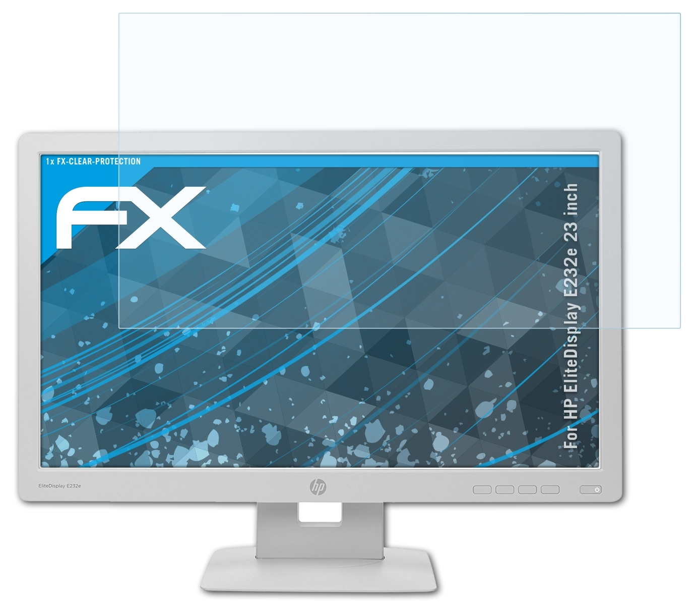 ATFOLIX FX-Clear EliteDisplay (23 E232e inch)) Displayschutz(für HP