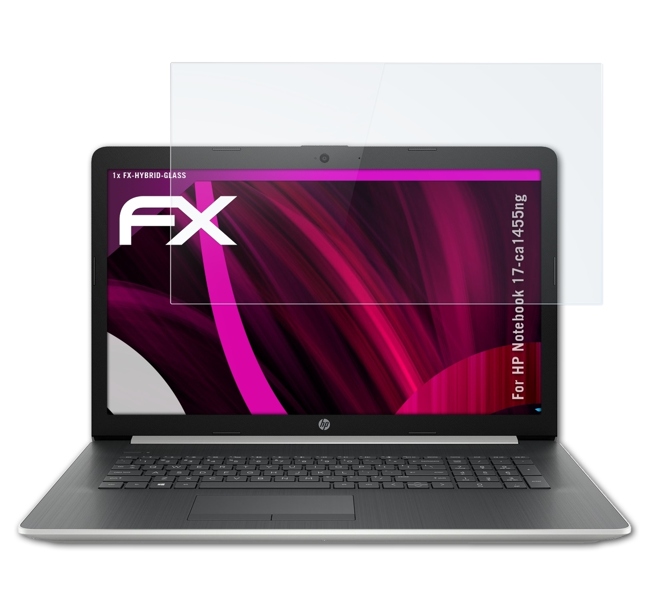 Notebook ATFOLIX HP FX-Hybrid-Glass Schutzglas(für 17-ca1455ng)