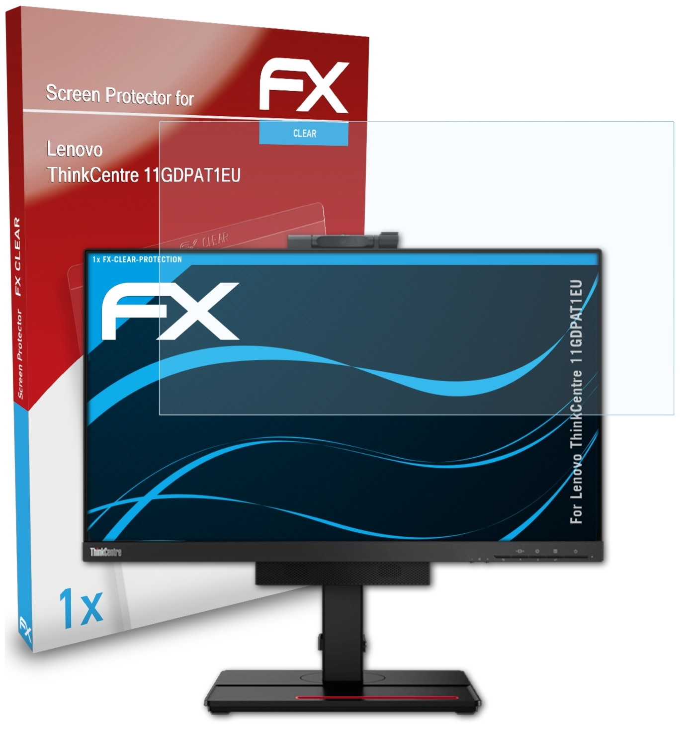 Lenovo Displayschutz(für FX-Clear 11GDPAT1EU) ATFOLIX ThinkCentre
