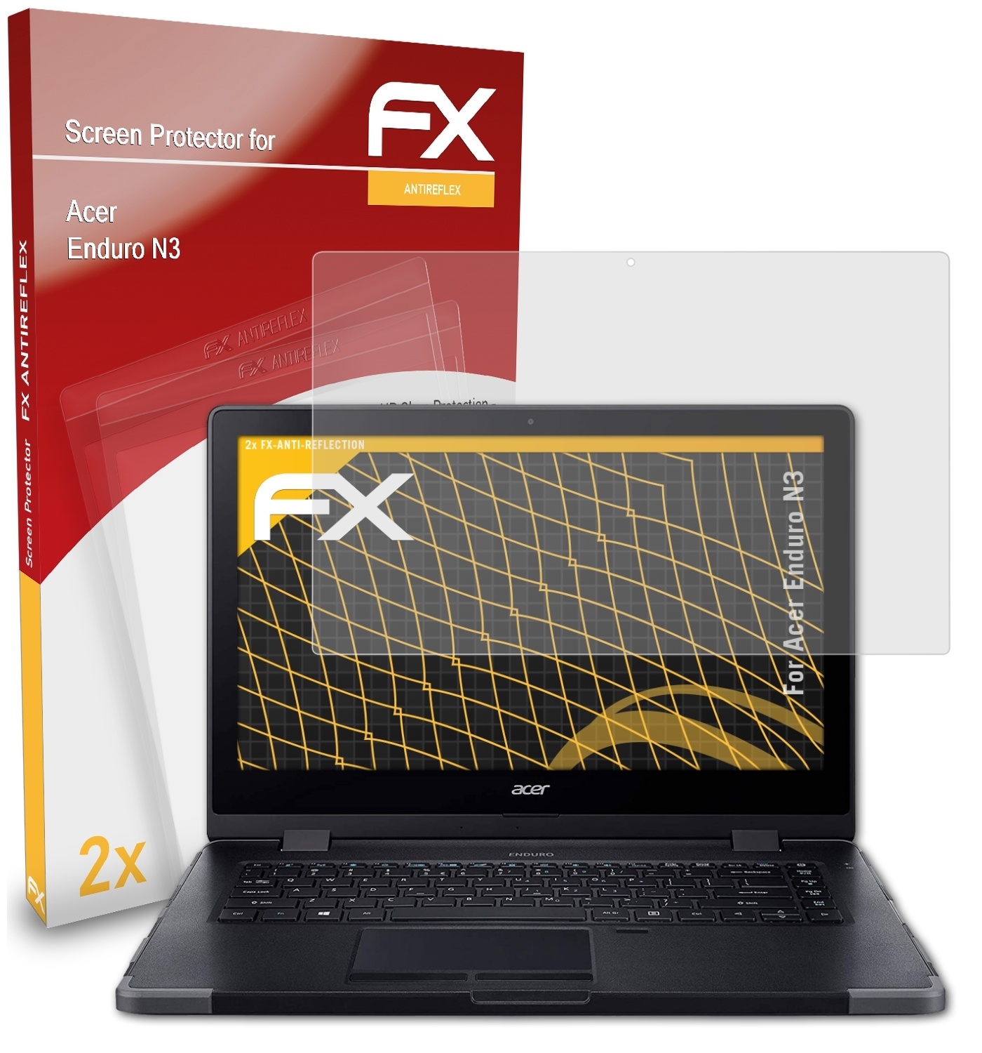 Enduro N3) Acer 2x FX-Antireflex ATFOLIX Displayschutz(für