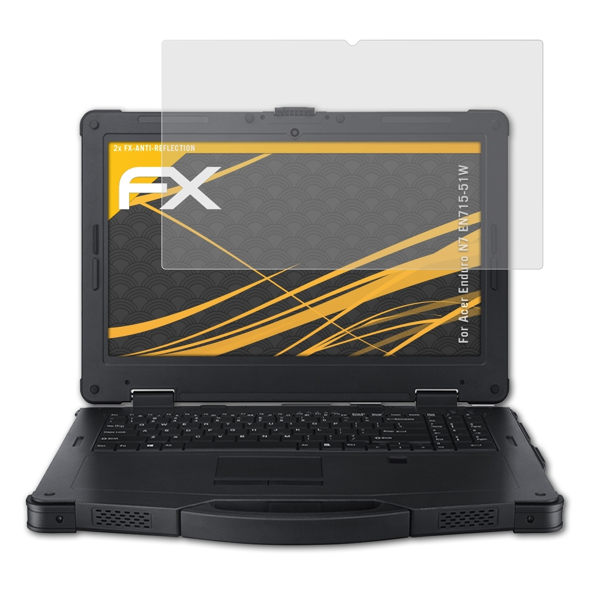 ATFOLIX 2x Enduro FX-Antireflex (EN715-51W)) Acer Displayschutz(für N7