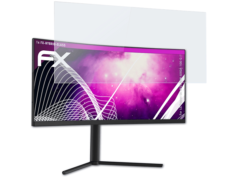 ATFOLIX LC-M29-UW-UXGA-100-C) Schutzglas(für FX-Hybrid-Glass LC-Power