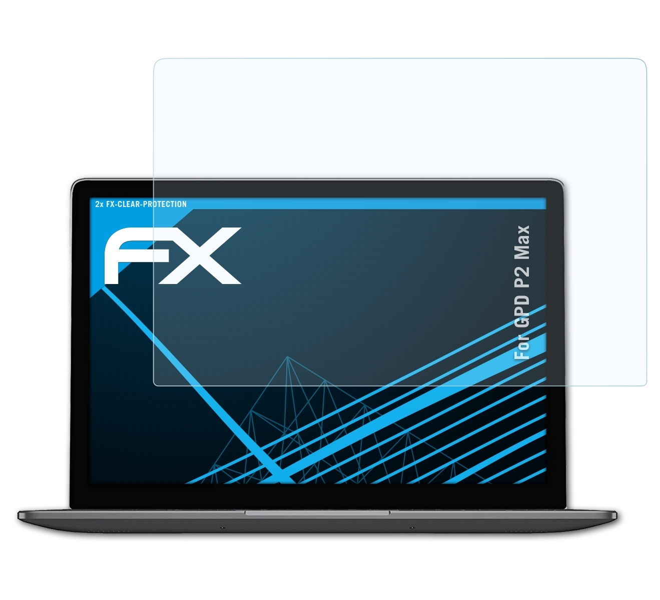 FX-Clear GPD ATFOLIX 2x Displayschutz(für P2 Max)