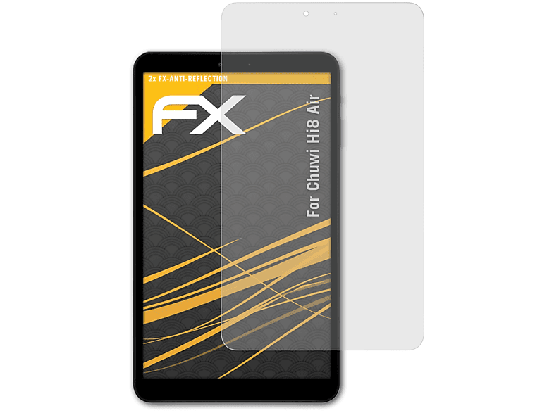 FX-Antireflex Chuwi ATFOLIX 2x Air) Displayschutz(für Hi8