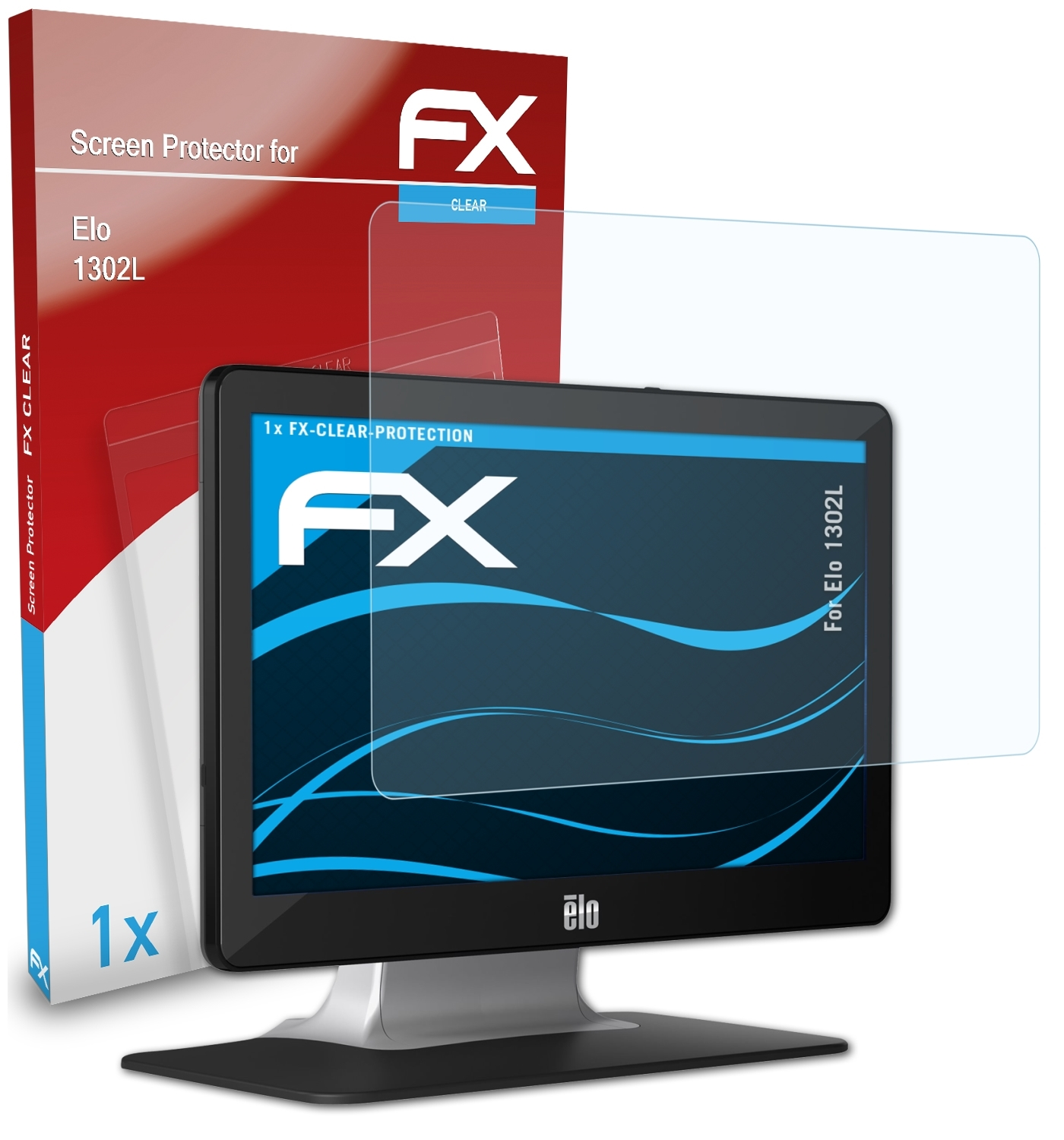 ATFOLIX FX-Clear Elo Displayschutz(für 1302L)