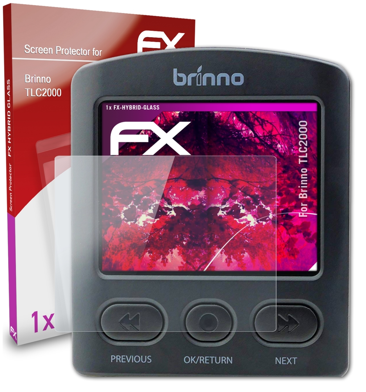 Brinno ATFOLIX FX-Hybrid-Glass TLC2000) Schutzglas(für