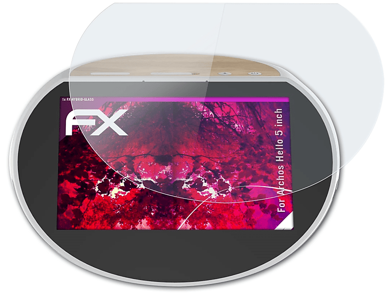 ATFOLIX FX-Hybrid-Glass Schutzglas(für Archos Hello 5 inch)