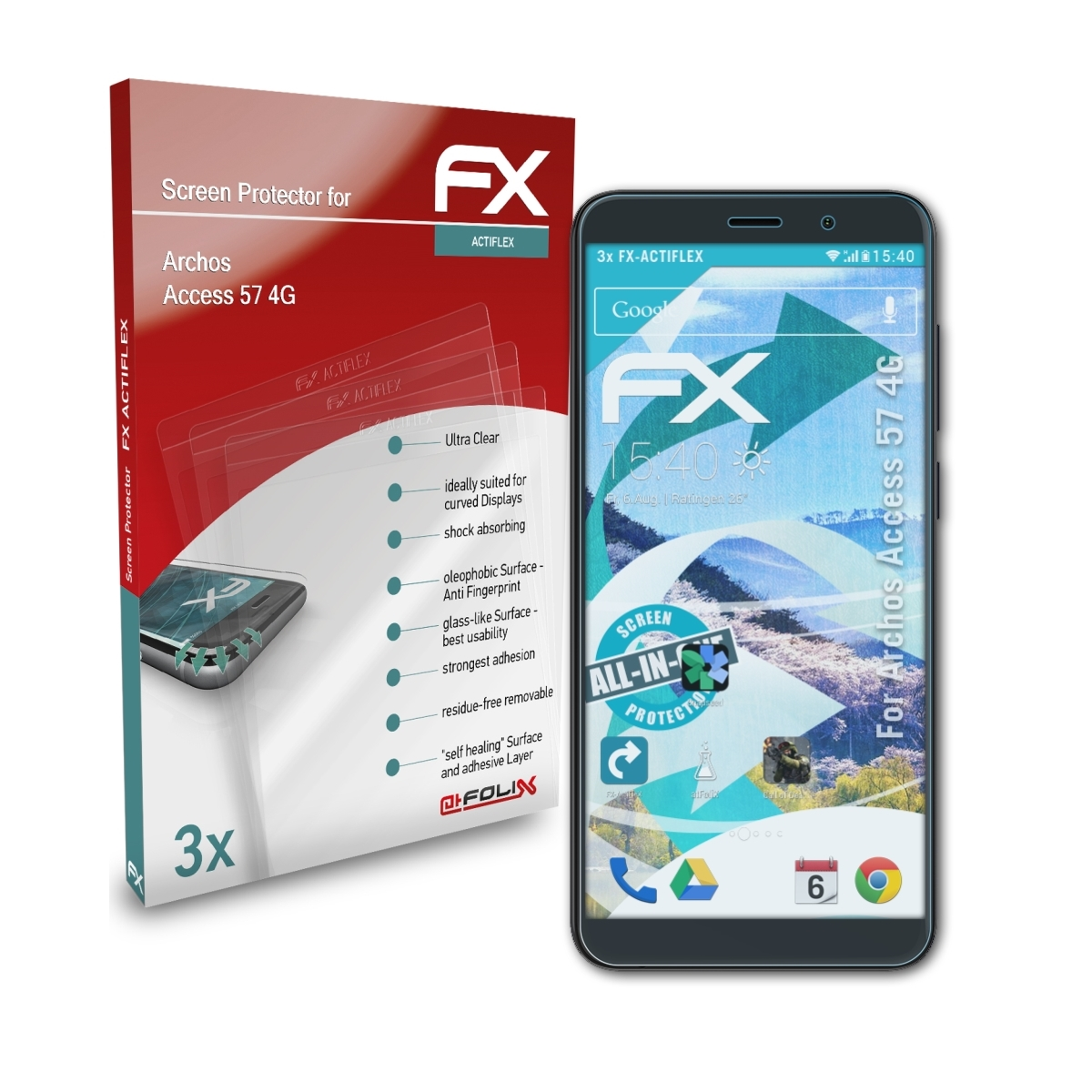 Access Displayschutz(für 57 4G) FX-ActiFleX Archos ATFOLIX 3x