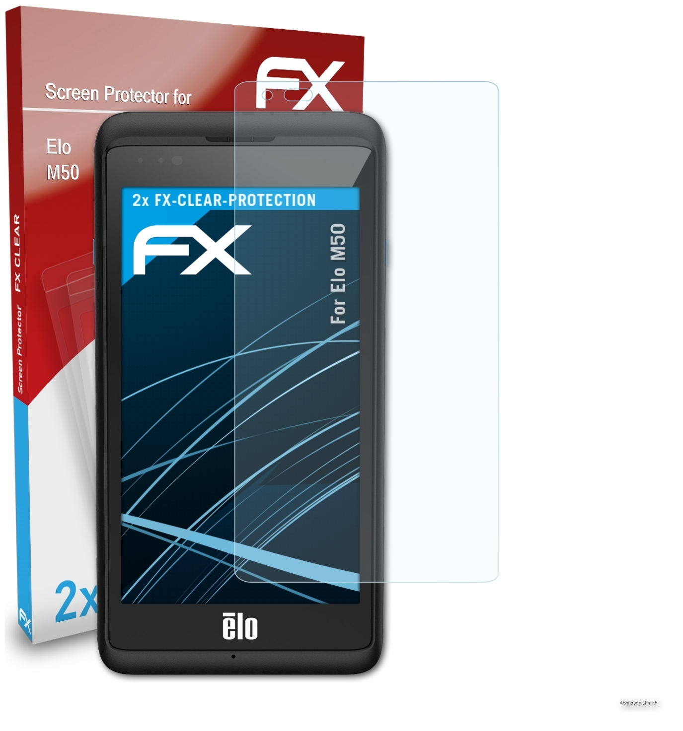 ATFOLIX 2x FX-Clear Displayschutz(für M50) Elo