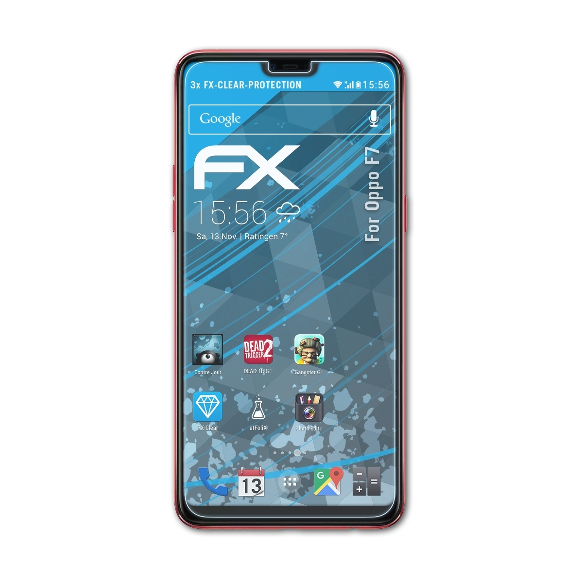 FX-Clear Displayschutz(für ATFOLIX F7) Oppo 3x