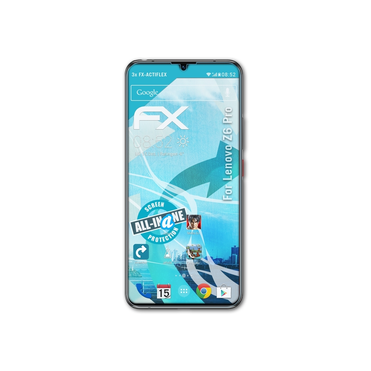 ATFOLIX 3x FX-ActiFleX Lenovo Pro) Displayschutz(für Z6