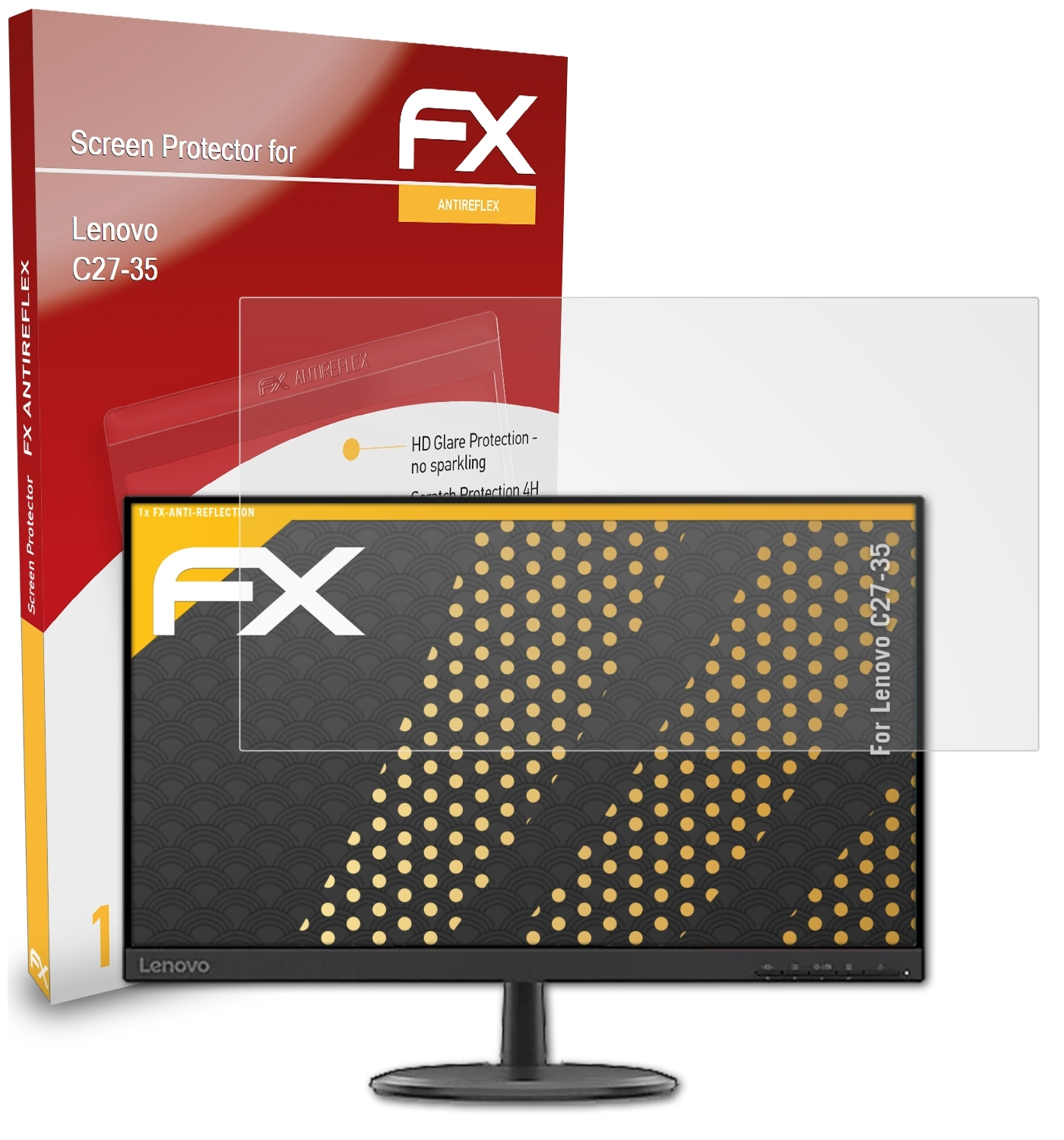 C27-35) FX-Antireflex Lenovo ATFOLIX Displayschutz(für