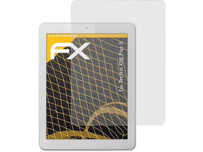 II) X98 Teclast ATFOLIX Displayschutz(für FX-Antireflex 2x Plus