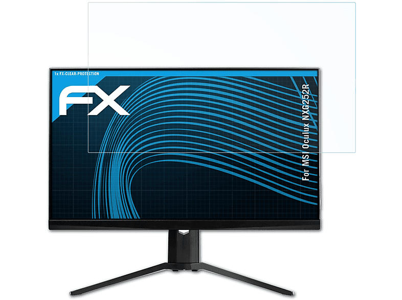 ATFOLIX FX-Clear Displayschutz(für MSI Oculux NXG252R)