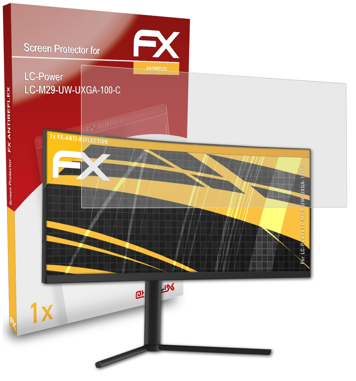 FX-Antireflex LC-M29-UW-UXGA-100-C) ATFOLIX LC-Power Displayschutz(für