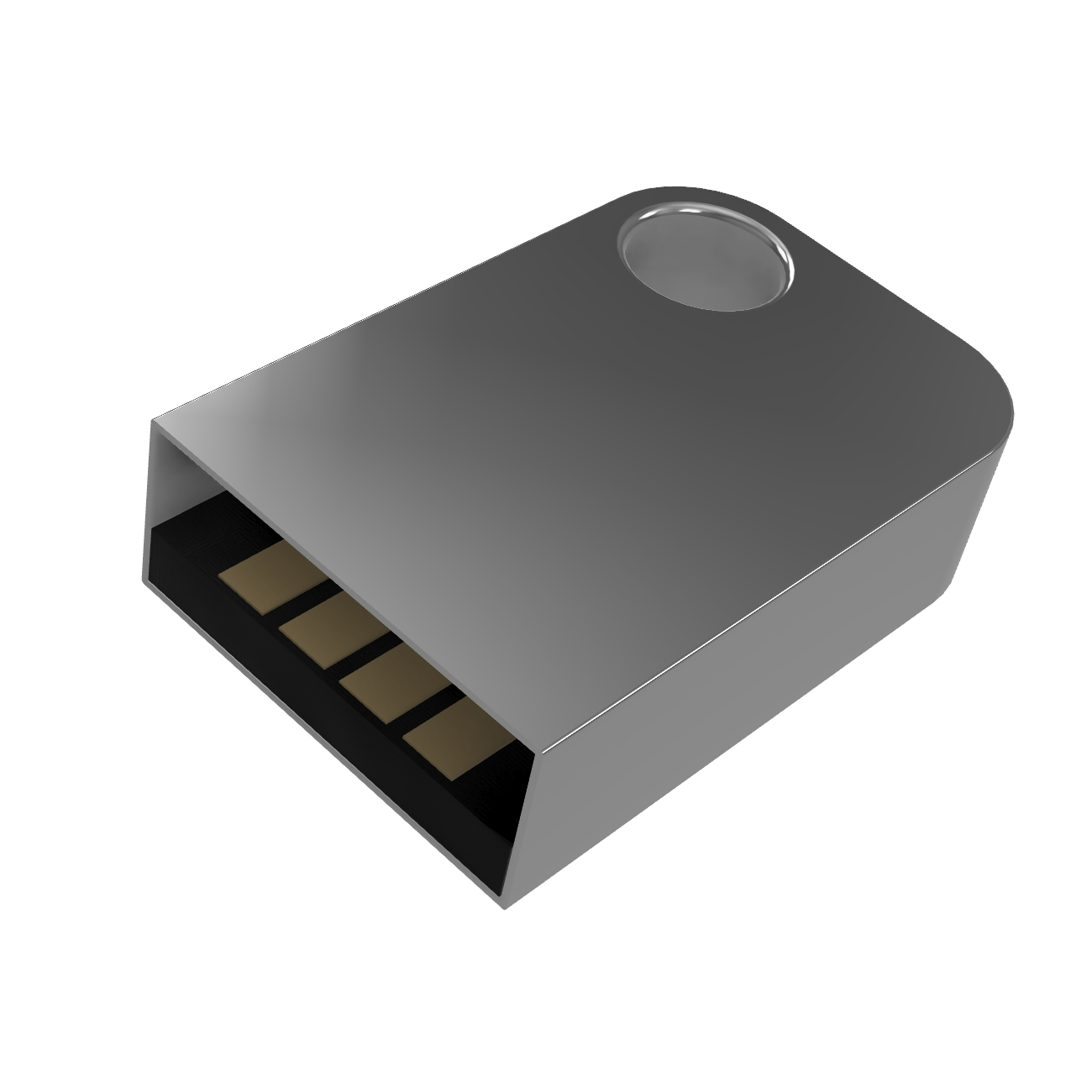 USB GERMANY M3 Mini USB-Stick 64 GB) (Silber