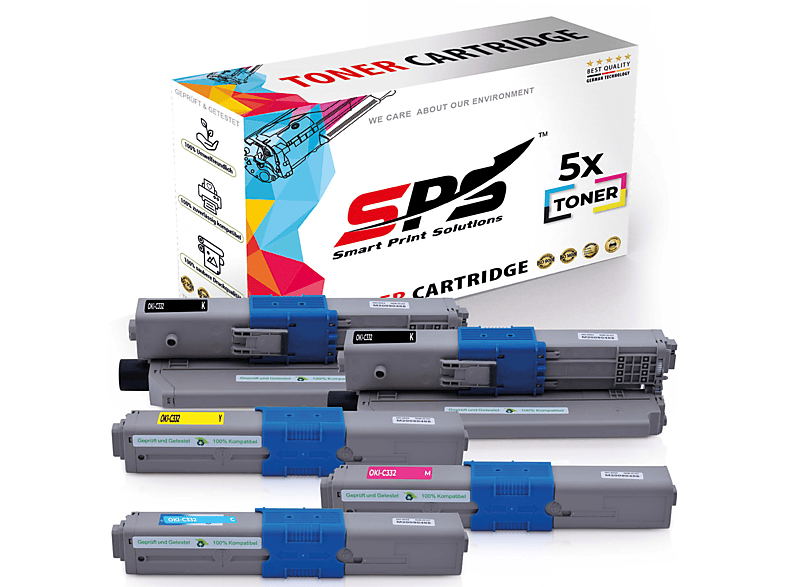 Cyan Magenta C332DN) / S-13255 (C332 Gelb Toner SPS Schwarz