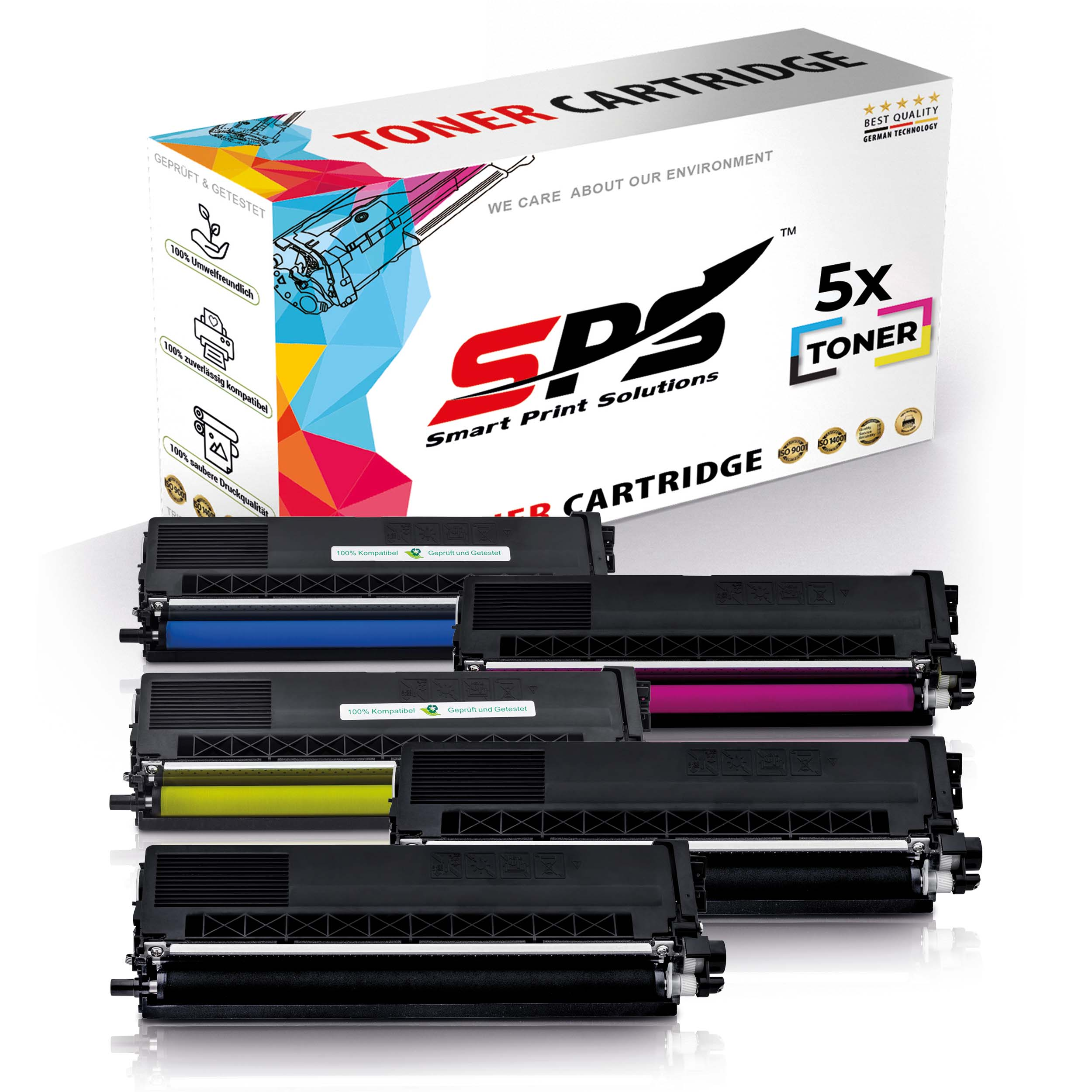 SPS S-13688 Magenta BKCYM Gelb / (TN-325 Schwarz MFC-9465) Cyan Toner