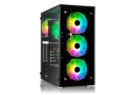 Gaming PC with NVIDIA GeForce RTX 4060 Ti and AMD Ryzen 5 5500