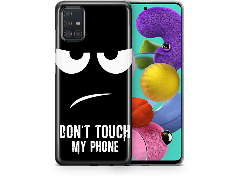 KÖNIG DESIGN Schutzhülle, Backcover, ZTE, Blade A31, Schwarz