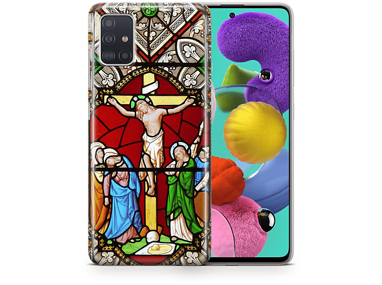 KÖNIG DESIGN Schutzhülle, Backcover, ZTE, Blade A71, Mehrfarbig