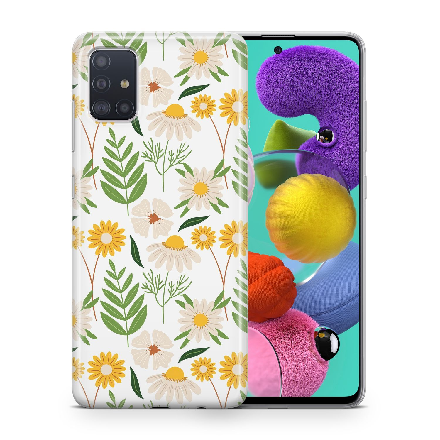 KÖNIG DESIGN Samsung, Schutzhülle, Mehrfarbig Backcover, Galaxy A03S