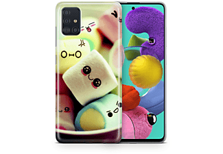 KÖNIG DESIGN Schutzhülle, Backcover, ZTE, Blade A51, Mehrfarbig