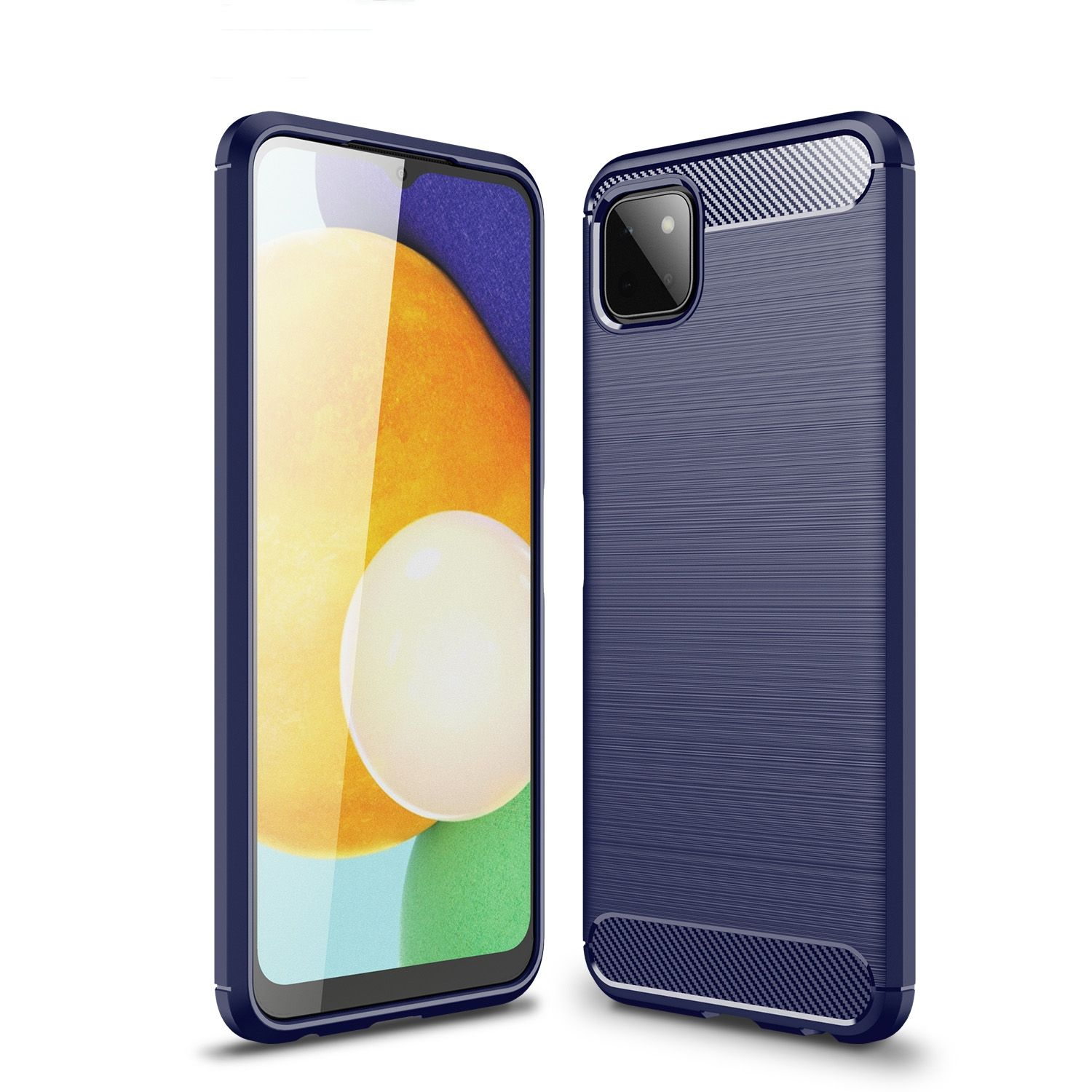KÖNIG DESIGN Case, Backcover, Samsung, 5G, Galaxy A22 Blau