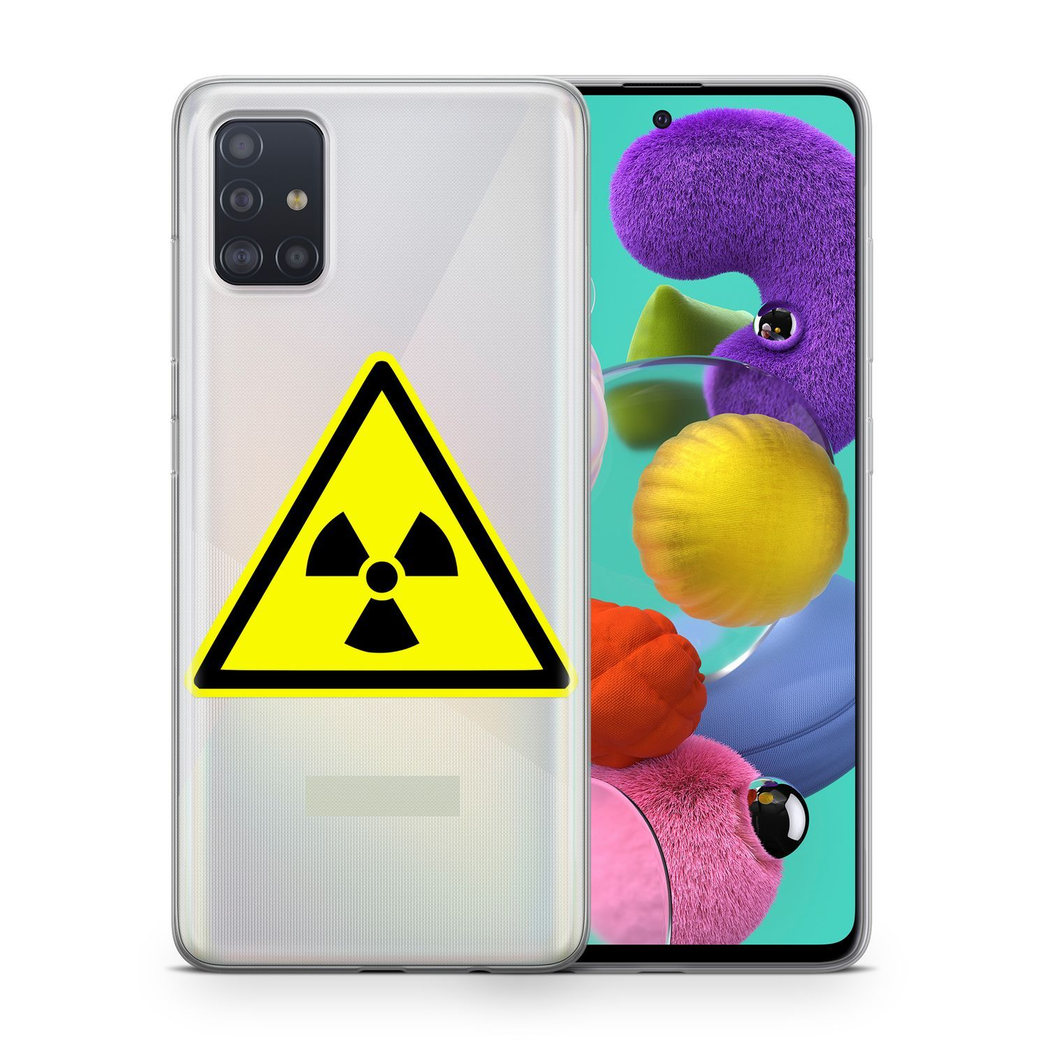 KÖNIG DESIGN Schutzhülle, Backcover, Vita, Gelb Blade V30 ZTE