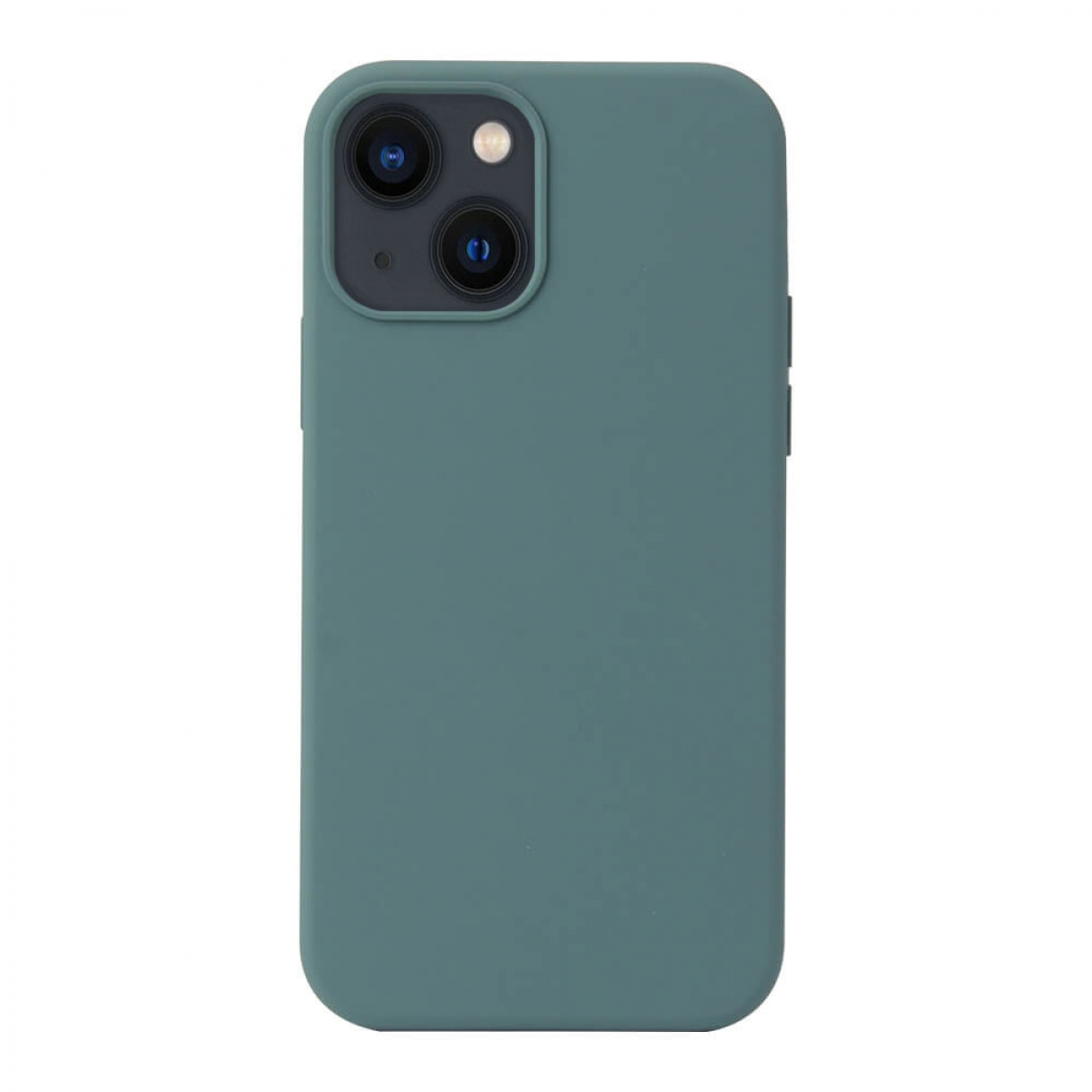 CASEONLINE Liquid Hülle, Apple, Green Backcover, Pine 14, iPhone