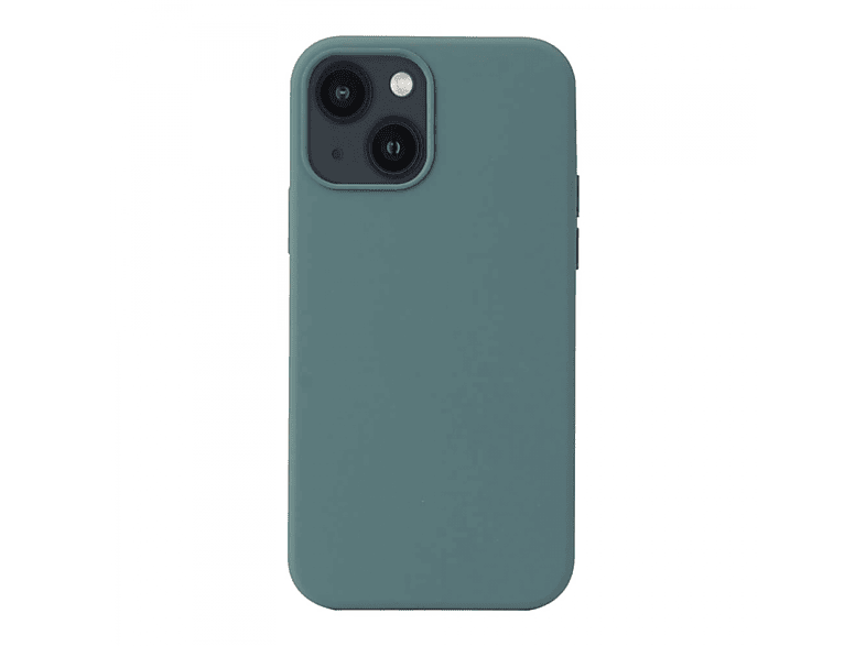 CASEONLINE Liquid Hülle, Backcover, Apple, iPhone Pine Green 14