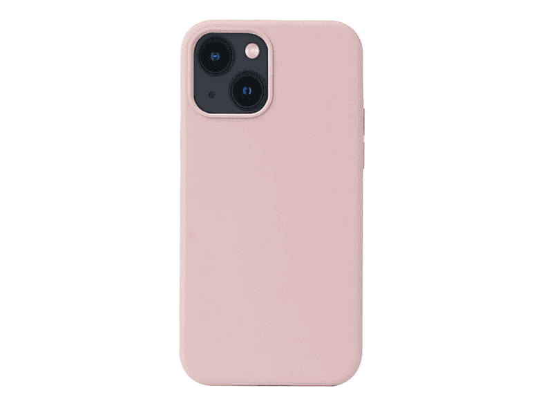 CASEONLINE Liquid Hülle, Backcover, Apple, iPhone 14, Pink Sand